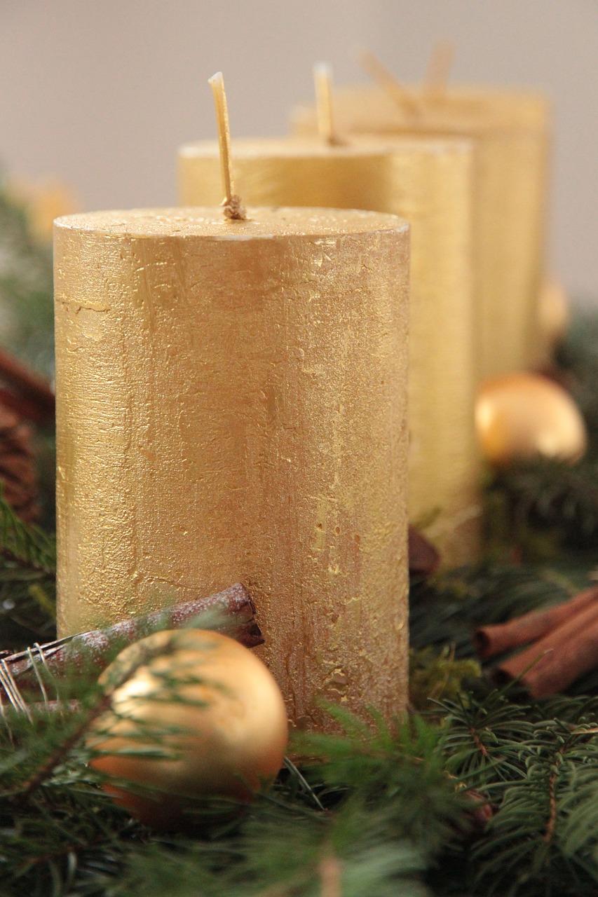Advent Kerzengesteck