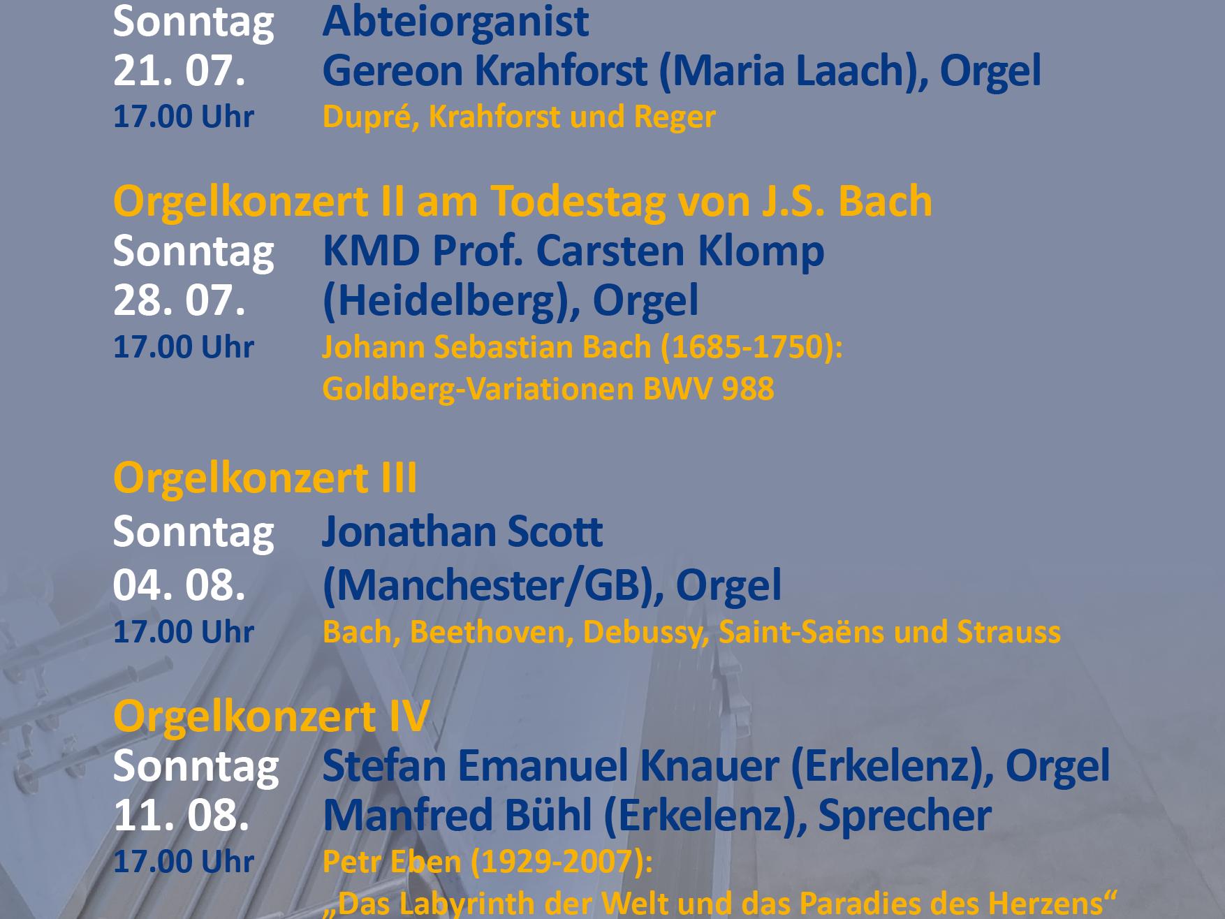 2. Internationaler Erkelenzer Orgelsommer 2024 (c) Christkönig Erkelenz 2024 (SK)