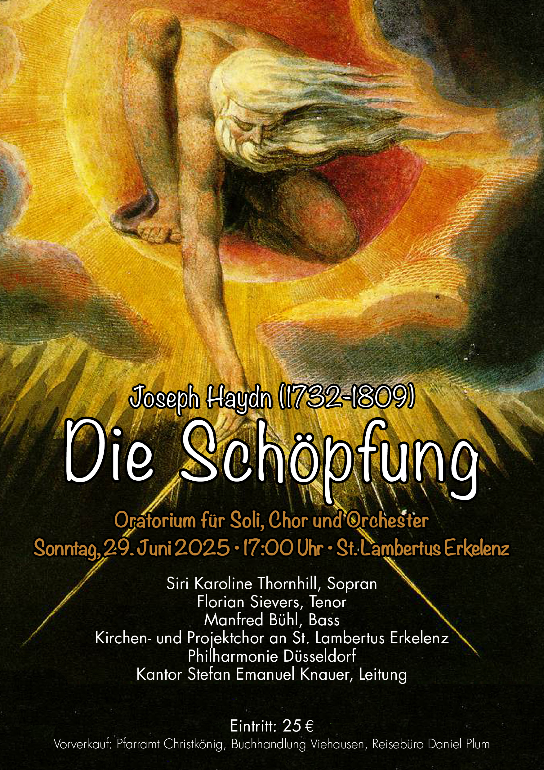 Kirchenmusik Plakat Schöpfung 2025 (c) Christkönig Erkelenz 2025 (SK)