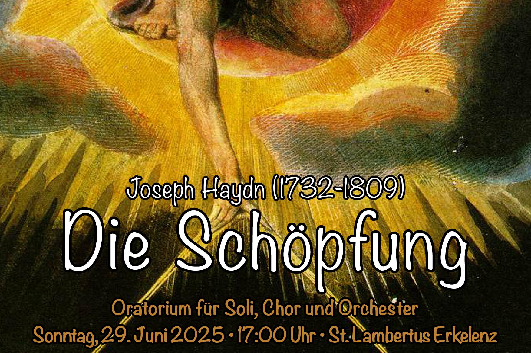 Kirchenmusik Plakat Schöpfung 2025
