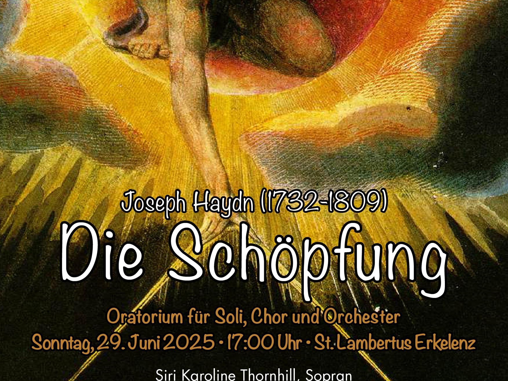 Oratorienkonzert „Die Schöpfung“ von Joseph Haydn (c) Christkönig Erkelenz 2025 (SK)
