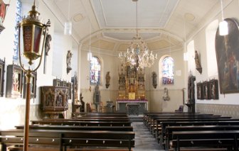 Innenansicht St. Christophorus Gerderath (c) copy