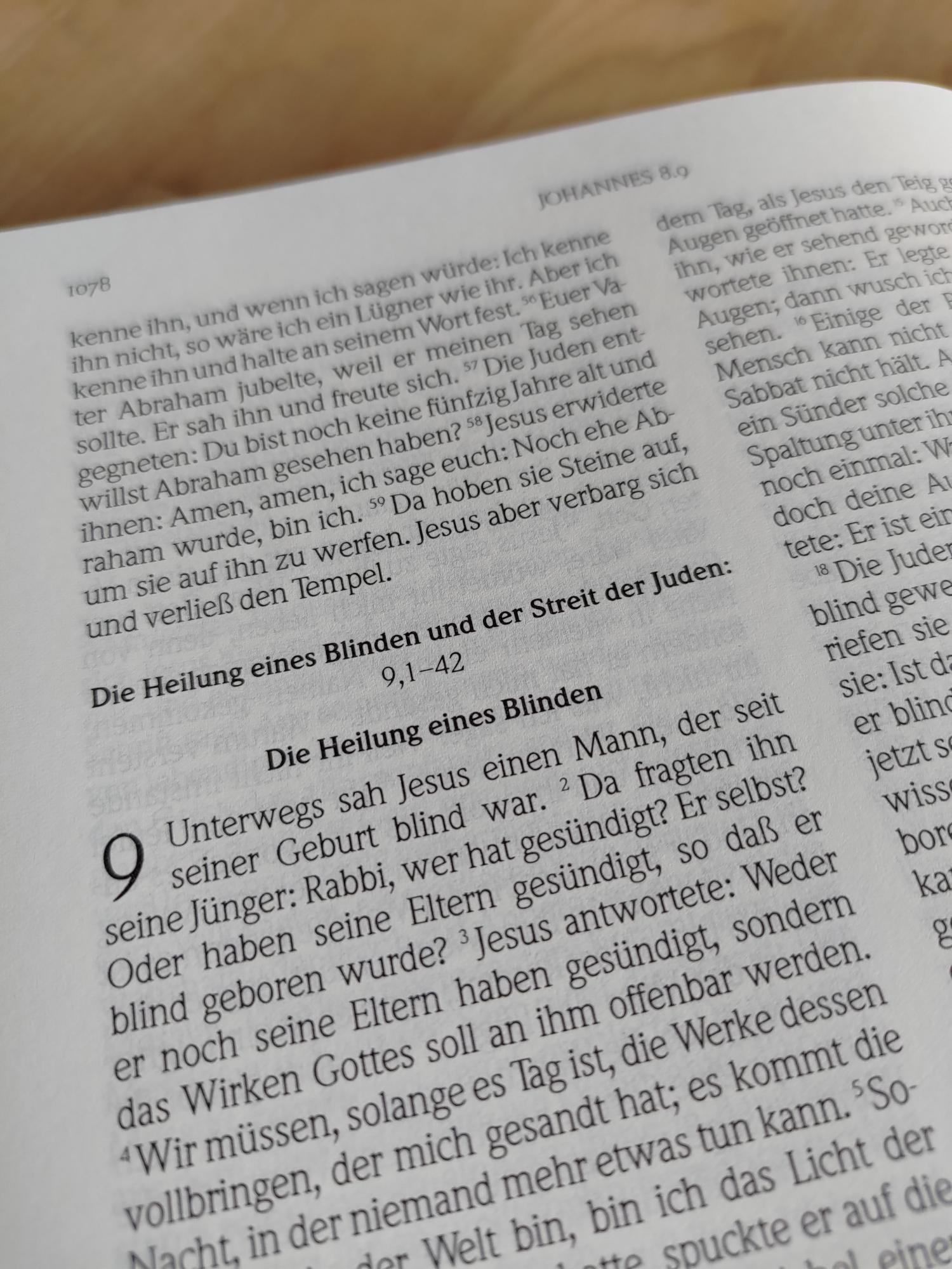 Schriftgebet und Meditation Nov. 2025