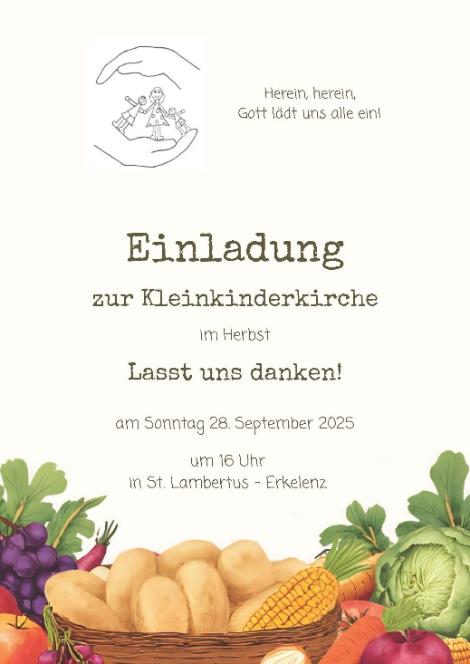 Kleinkindergottesdienst Erntedank (c) Kleinkindergottesdienst Erntedank