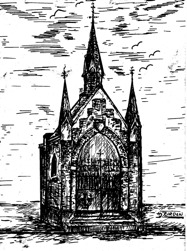Graphik Kapelle Houverath (c) Christkönig Erkelenz (Houverath)